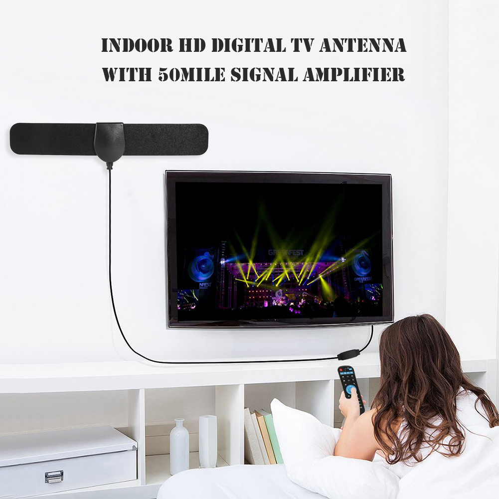 thumbnail image 4 of Amplificador Digital Btafrte 1080P Antena 4m Cable 50 Millas Rango Antena TV Amplificador Señal, 4 of 10