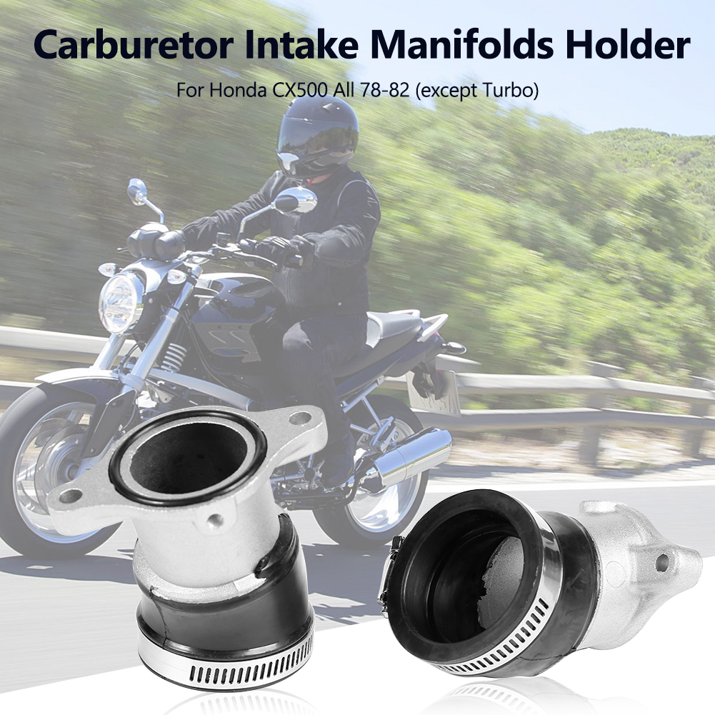 thumbnail image 5 of 2 Unids/set Soporte Arranque Colector Admisión Carburador Motocicleta para CX500, 5 of 10