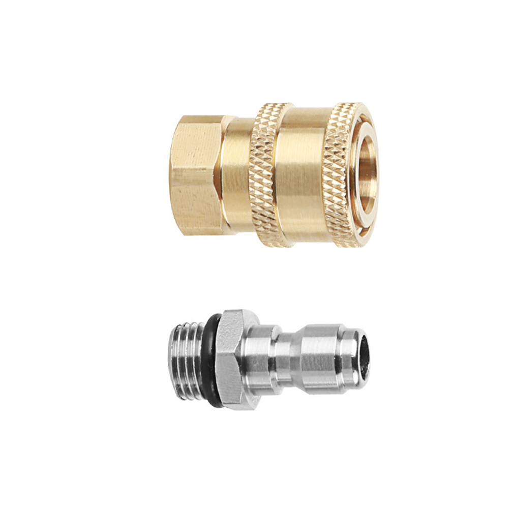thumbnail image 4 of Unión enchufe rápido para pistola alta presión conector rápido 1/4 conector cobre M14 * 1 5 boquilla alta presión inserto olla --- con vídeo, 4 of 10