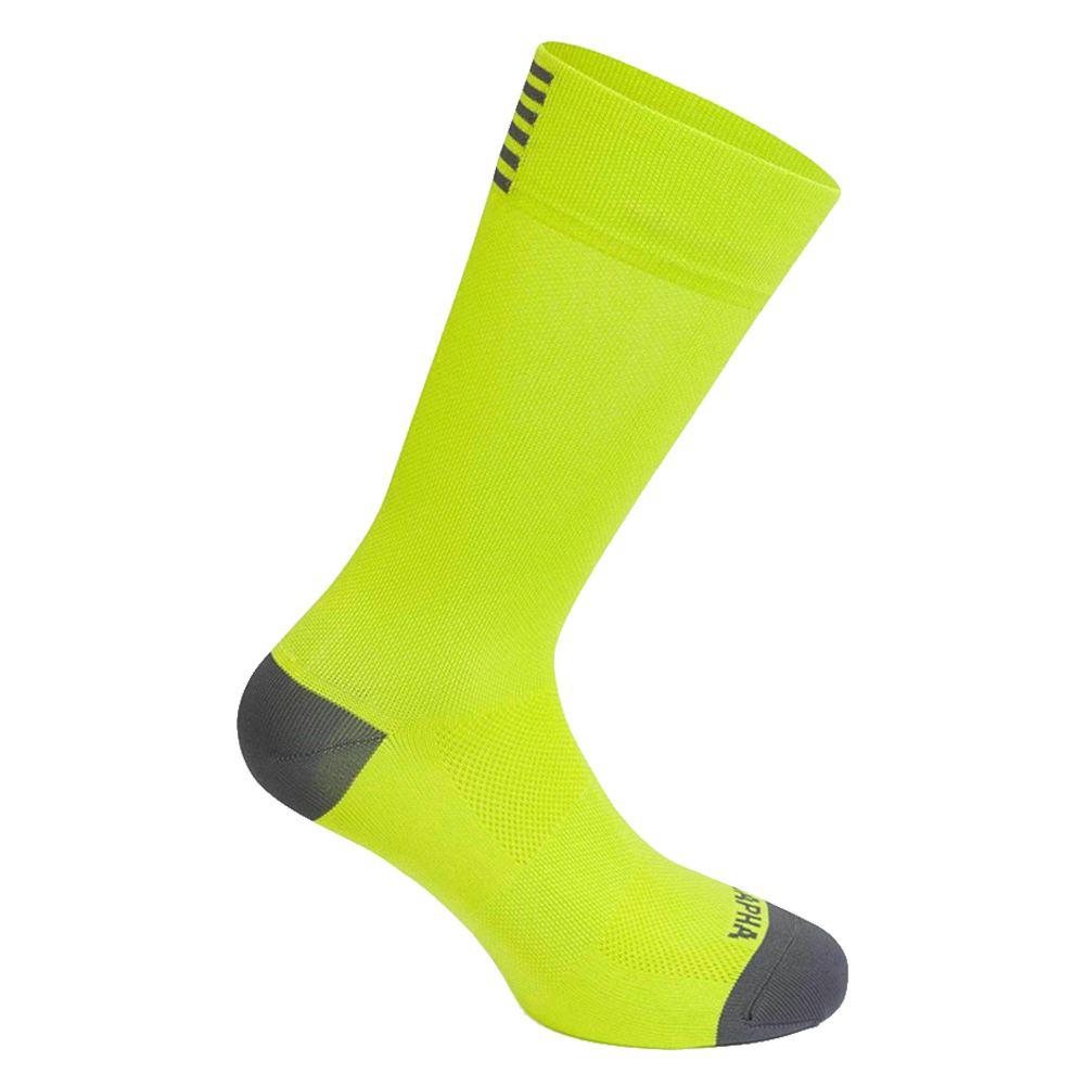 thumbnail image 2 of Calcetines Deportivos Compresión para Montar en Bicicleta para Mujer Y Hombre Calcetines Hasta La Pantorrilla (amarillo), 2 of 10