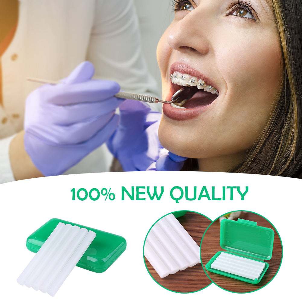 thumbnail image 4 of WDOplteas 5 Uds Soporte Ortodoncia Dental Con Olor A Cera para Dientes Y Encías (sandía), 4 of 10