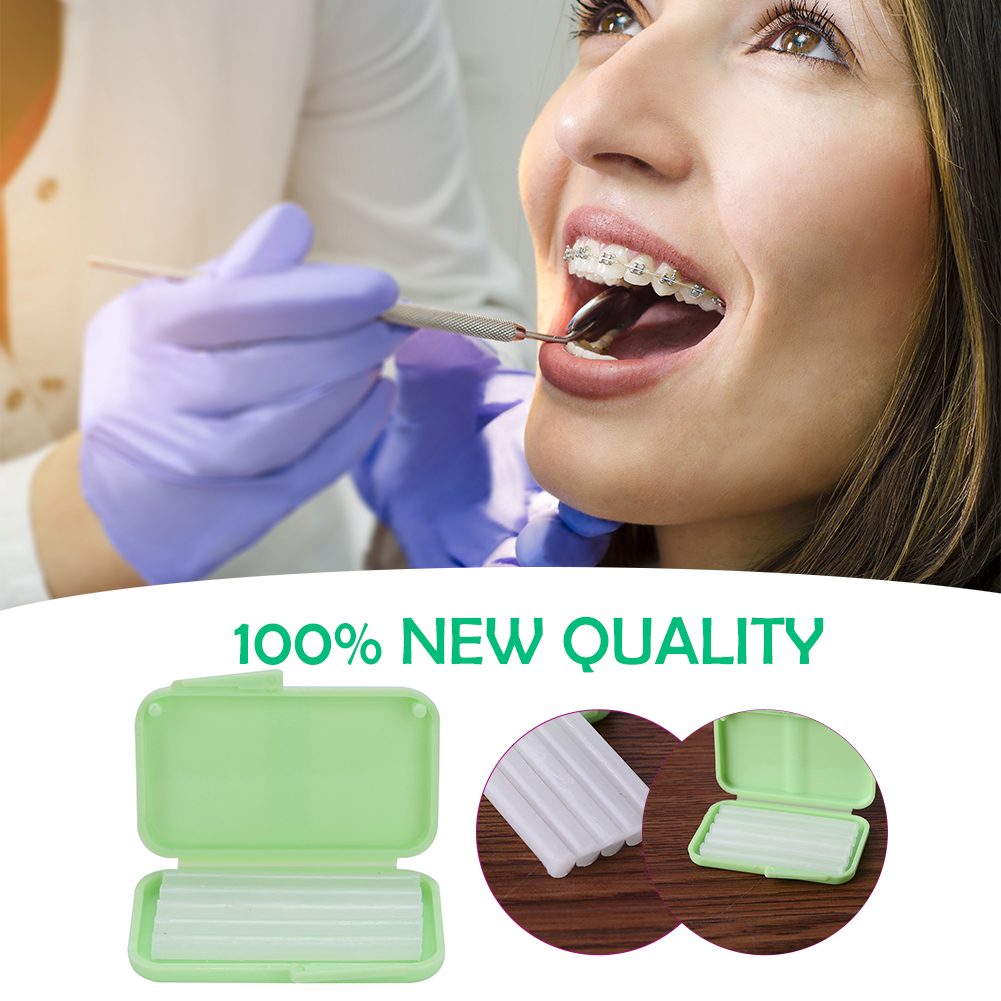 thumbnail image 4 of Soporte Tirantes Protector Ortodoncia Cera Protección Bucal 5 Unids/caja Tratamiento Práctico Aparatos Dentales, 4 of 10