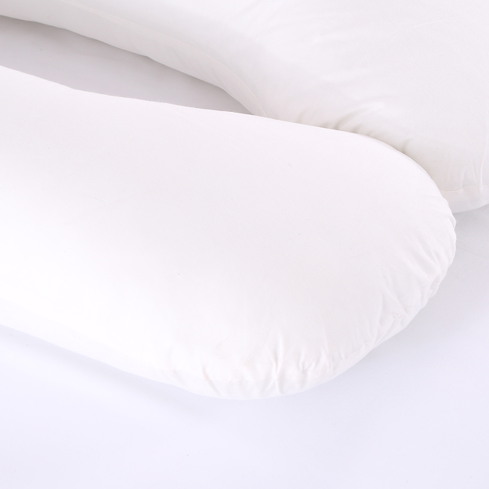 thumbnail image 5 of Funda Almohada Funda Algodón Tipo U para Mujeres Embarazadas (blanco), 5 of 7