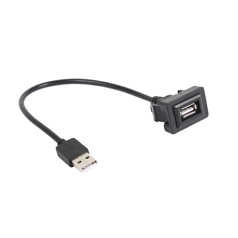 thumbnail image 2 of Adaptador Cable Extensión Del Panel Del Puerto USB Del Montaje Empotrado Del Tablero Del Coche para Vios, 2 of 10
