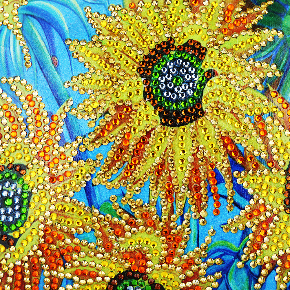 thumbnail image 3 of Bolsos Hombro Cadena Cgtredaw Cuero en Forma Especial Girasol DIY, 3 of 10