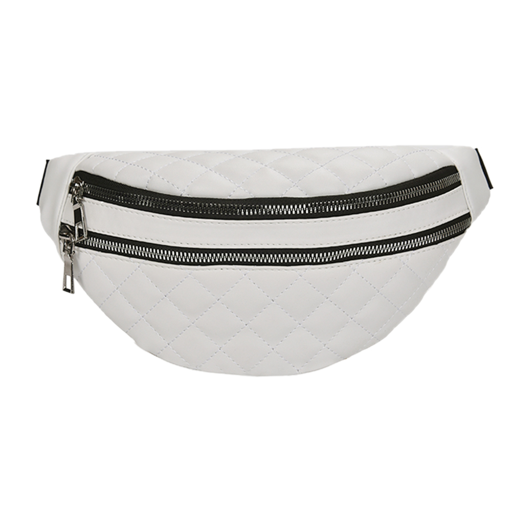 thumbnail image 3 of Riñonera de Cuero PU Kuymtek para Mujer Bolso Cruzado Pecho Con doble, 3 of 10