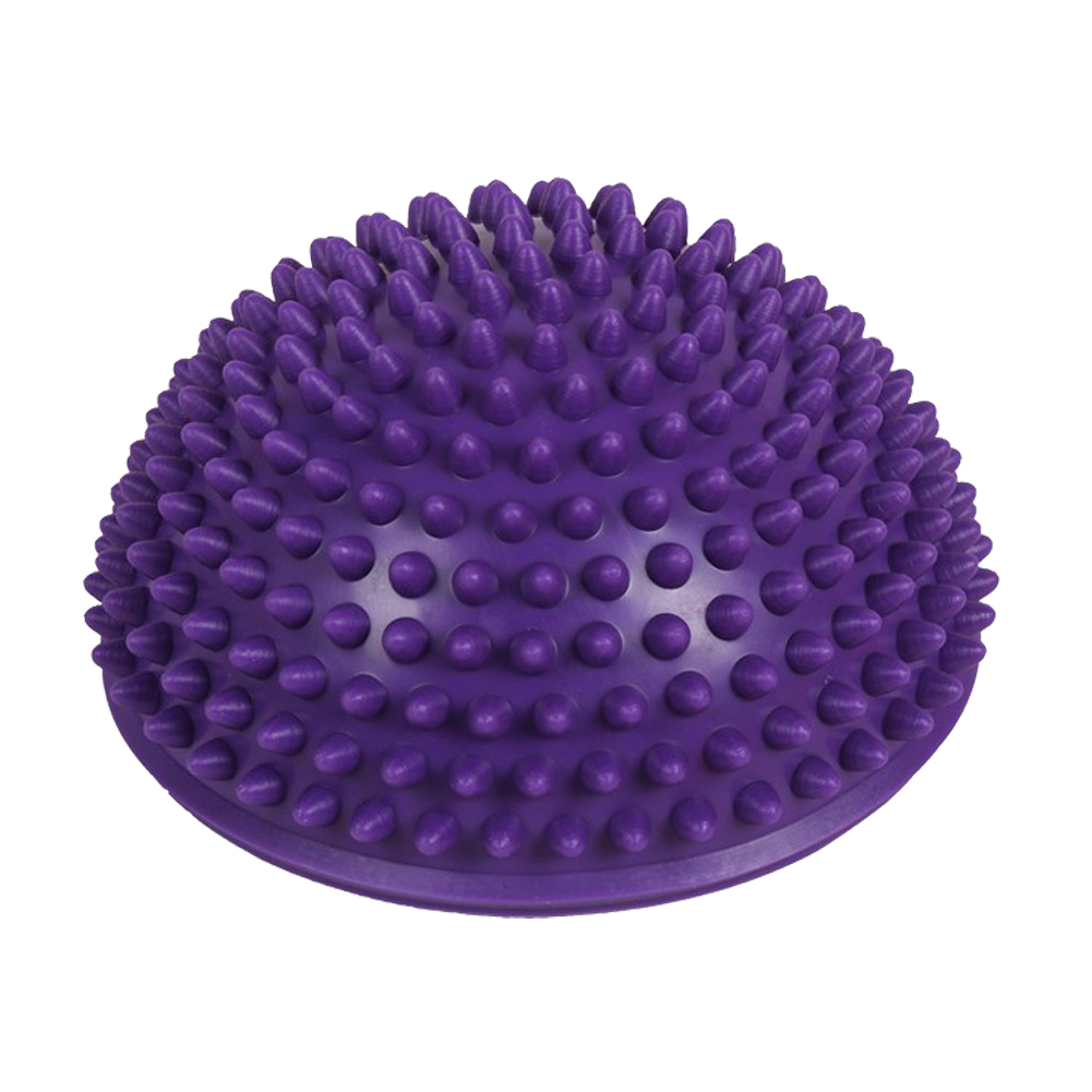 thumbnail image 2 of Btafrte Pelotas Inflables Media Esfera para Yoga Masaje Pelota Equilibrio (púrpura), 2 of 8