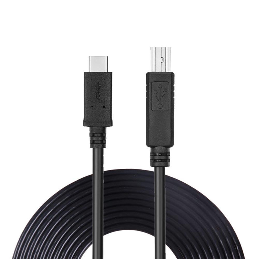 thumbnail image 2 of Cable Escáner Impresora Tipo C Cable USB C A USB 2.0 Tipo B para MacBook (2 M), 2 of 10
