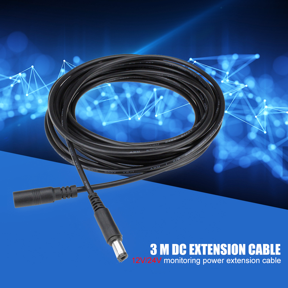 thumbnail image 5 of Cable de Alimentación JShteea 3m 12V 24V Adaptador a Cable de Extensión, 5 of 10