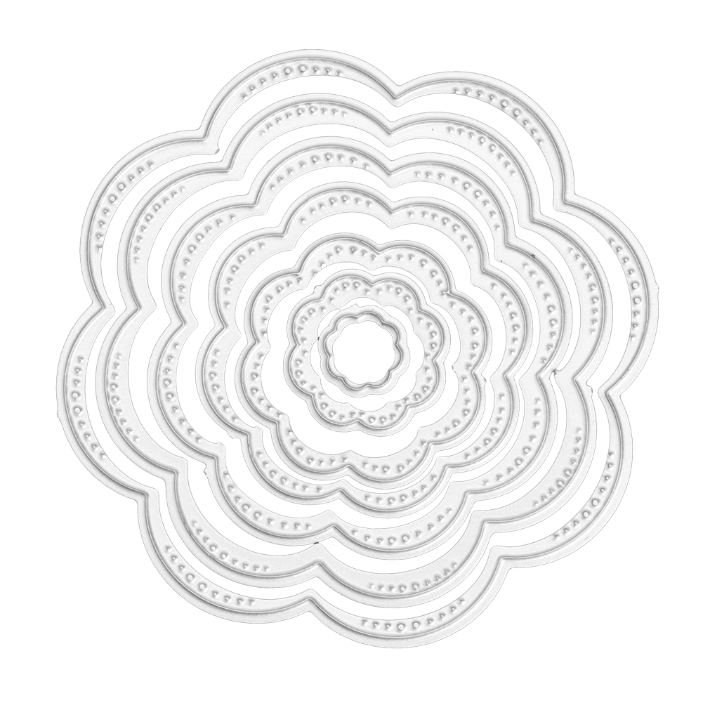 thumbnail image 2 of JShteea Troqueles Corte Metal Con Marco Circular para Troqueles Tarjetas Scrapbooking DIY (AB0049), 2 of 10
