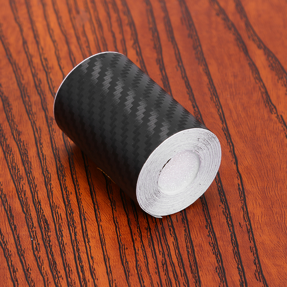 thumbnail image 3 of Tira Protectora Adhesiva Fibra Carbono 3D para Coche Película Protectora Adhesiva Antiarañazos para Bricolaje (5cm X 3M), 3 of 10