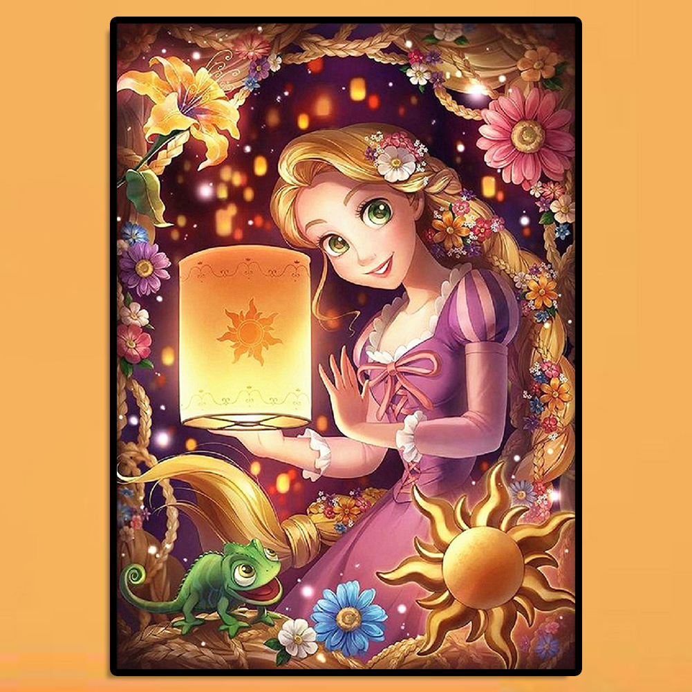 thumbnail image 4 of (Rapunzel- sz032) resina diamante Rapunzel diamante 30*40CM, 4 of 10