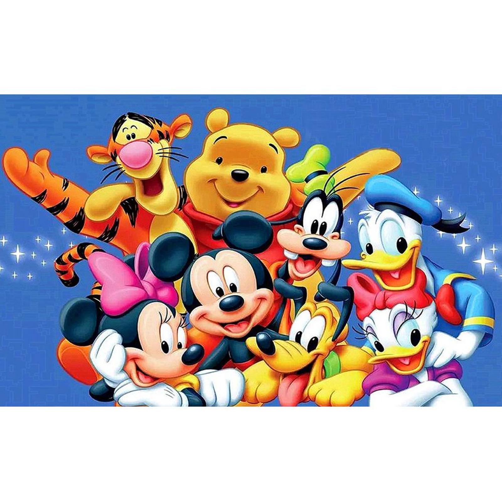 thumbnail image 2 of Diamante Pato Donald Diamante Resina Diamante Pintura 60*40 CM QF181, 2 of 10