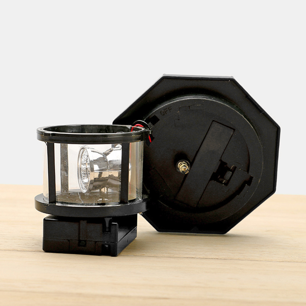 thumbnail image 3 of Faro LED Solar para Jardín Faro para Exteriores Lámpara Haz Giratorio (negro), 3 of 10