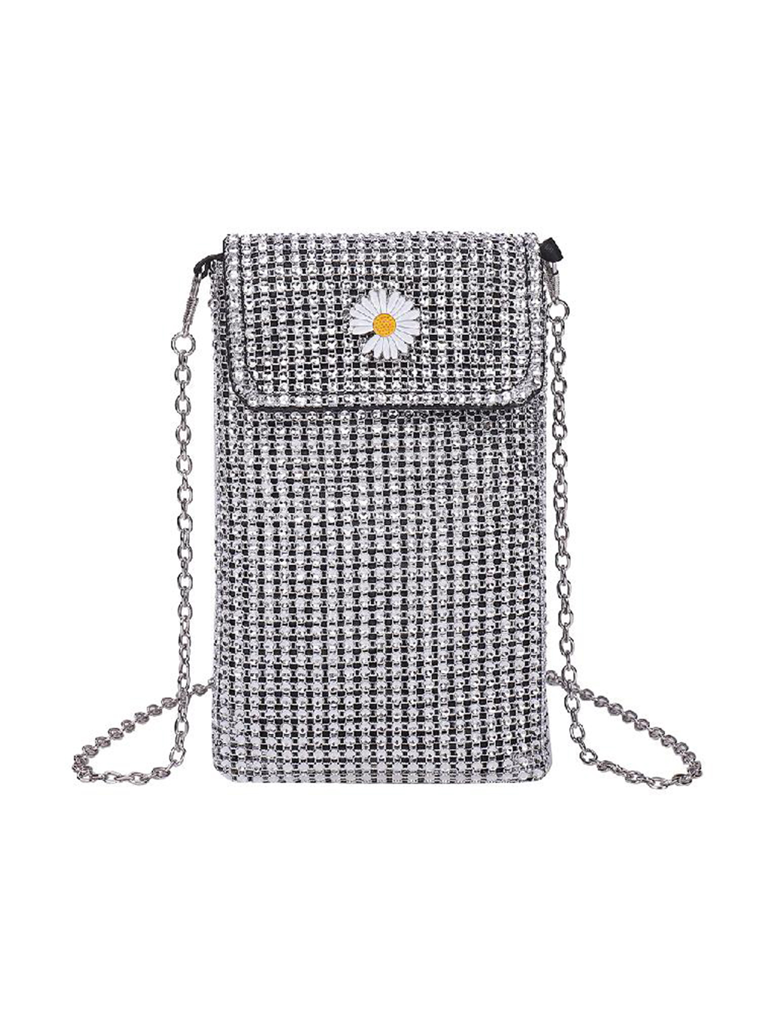 thumbnail image 2 of Bolso Bandolera Minibolso Mensajero Mujer Hugtrwg plata, 2 of 10