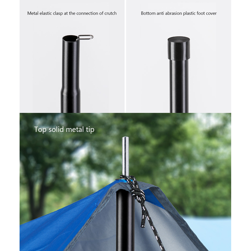 thumbnail image 3 of Toldo para Campaña 2m/6 6 Pies Varilla para Toldo Plegable Accesorios para Acampar Al Aire Libre, 3 of 10