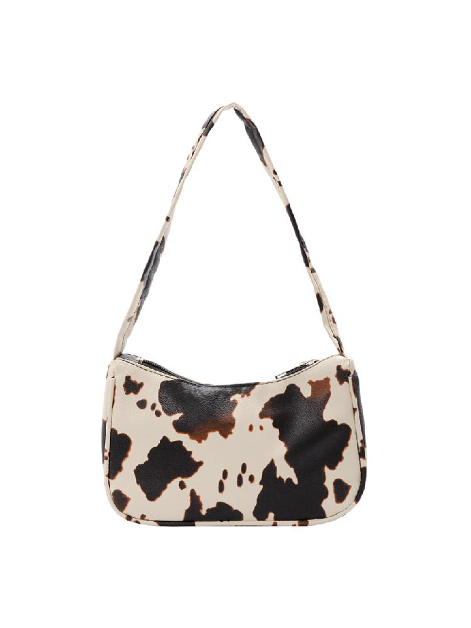 thumbnail image 2 of WDOplteas Bolso Mano Con Lunares Vaca para Mujer Bolso Pequeño Hombro para Axilas (beige), 2 of 10