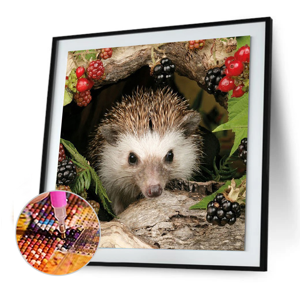 thumbnail image 5 of Animal Erizo Cgtredaw 5D Diamante Pintura Bordado DIY Taladro imagen, 5 of 10