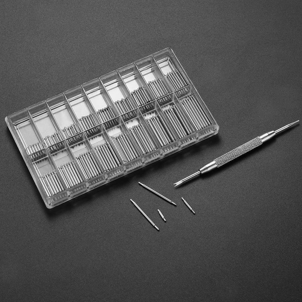 thumbnail image 5 of 360pcs 6-23mm Reloj Acero inoxidable Barras resorte Correa reloj Pasadores enlace, 5 of 10
