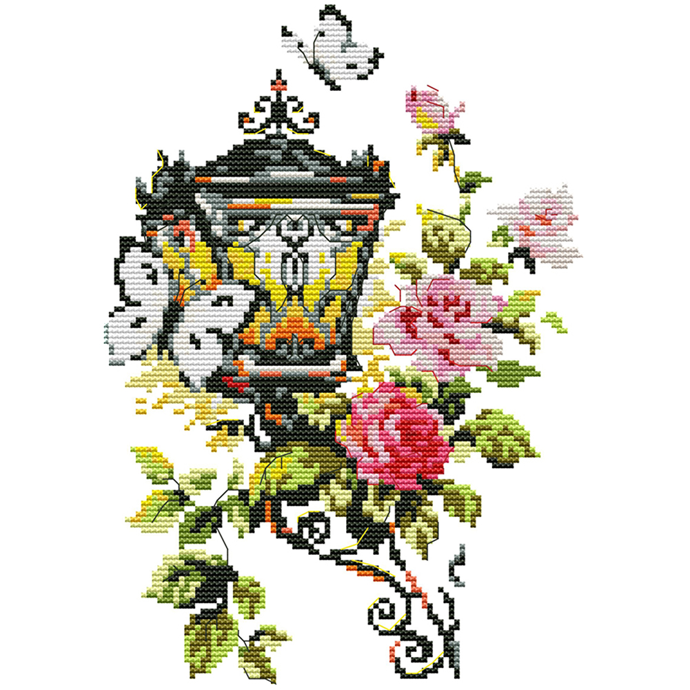 thumbnail image 2 of Hilo Algodón Ecológico Btafrte 14CT 2 Hebras 30 * 21 CM Tentación Serie Flores, 2 of 10