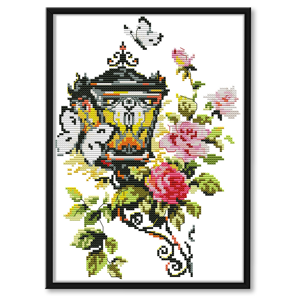 thumbnail image 4 of Hilo Algodón Ecológico Btafrte 14CT 2 Hebras 30 * 21 CM Tentación Serie Flores, 4 of 10
