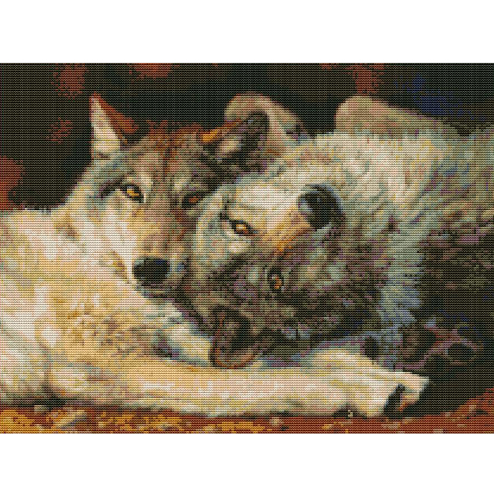 thumbnail image 2 of Kits Punto Cruz DIY Bordado Sello 14CT Costura 46x36cm Cgtredaw, 2 of 10