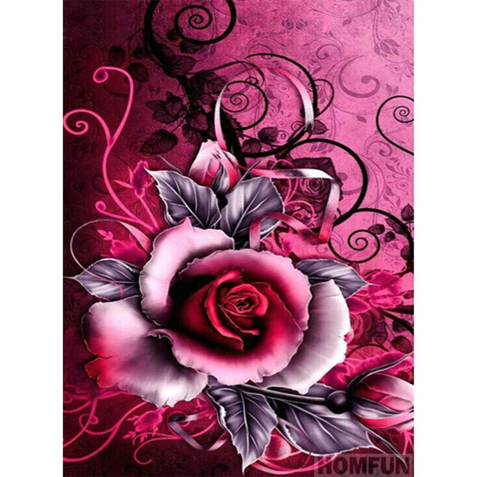 thumbnail image 2 of Resina Diamante Rosa Diamante 30*40CMV610, 2 of 10