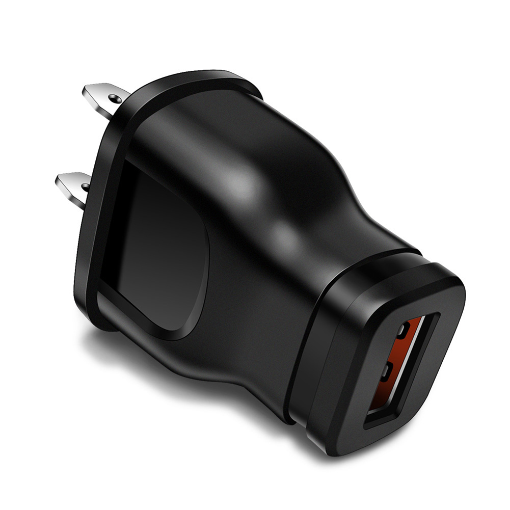 thumbnail image 2 of Cargador USB Carga Rápida para Adaptador Pared IPhone (negro EE. UU.), 2 of 7