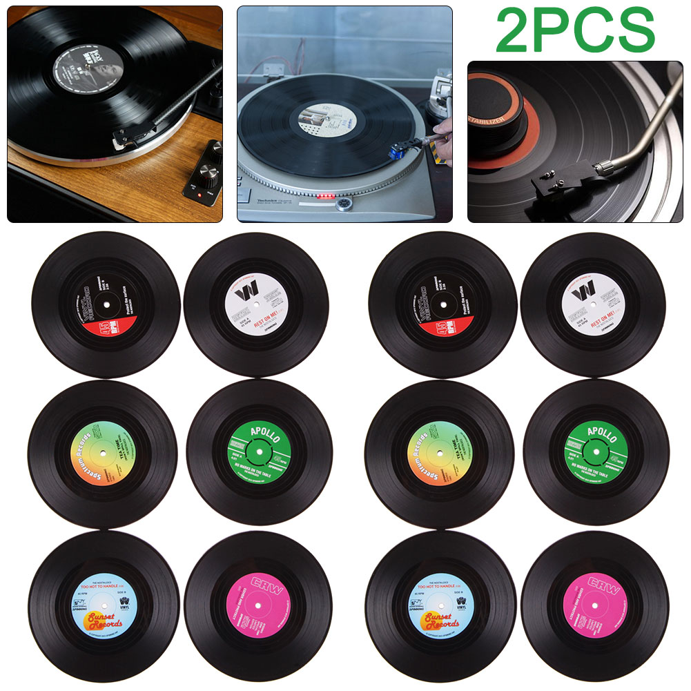 thumbnail image 2 of 12 Uds. Útil Portavasos Vinilo Tapete para Mantel Individual Vajilla, 2 of 9