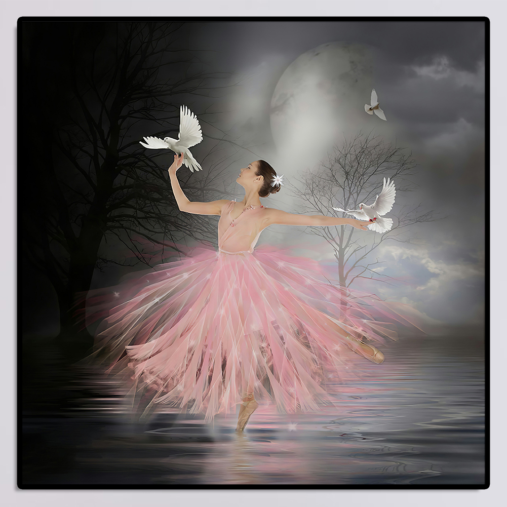 thumbnail image 4 of Kit Mosaico Taladro para Niña Ballet 5D Artesanal Con Resina, 4 of 10