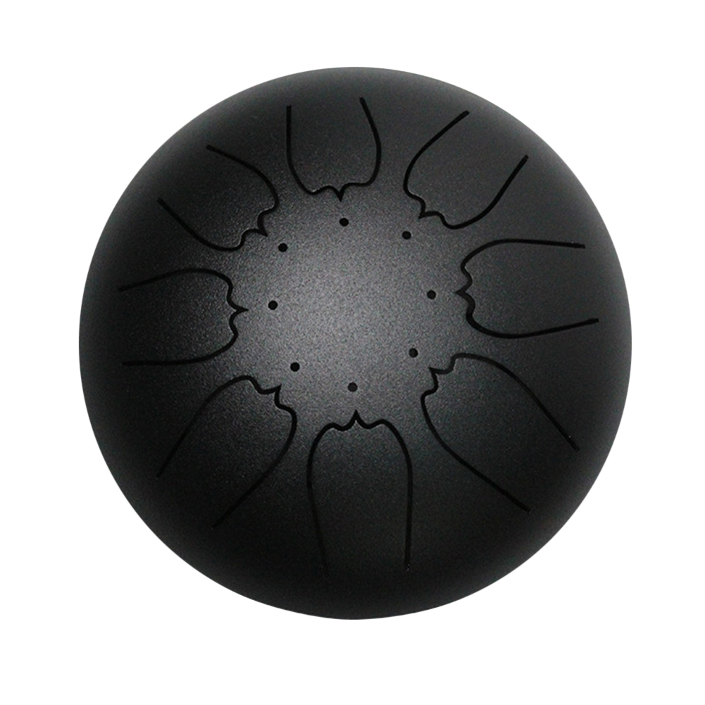 thumbnail image 4 of Btafrte Juego Batería Lengüeta Acero 6 Pulgadas Y 8 Melodías Con Almohadilla para Baquetas Y Transporte (negro), 4 of 10