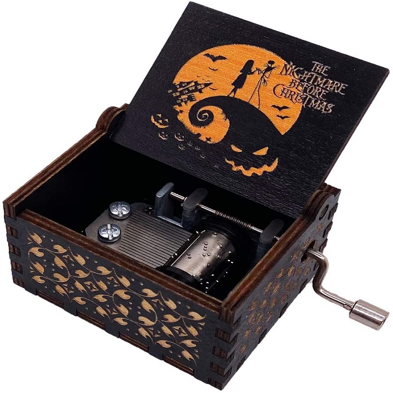 thumbnail image 2 of Caja Música Manual Con Manivela Orgel, 2 of 2