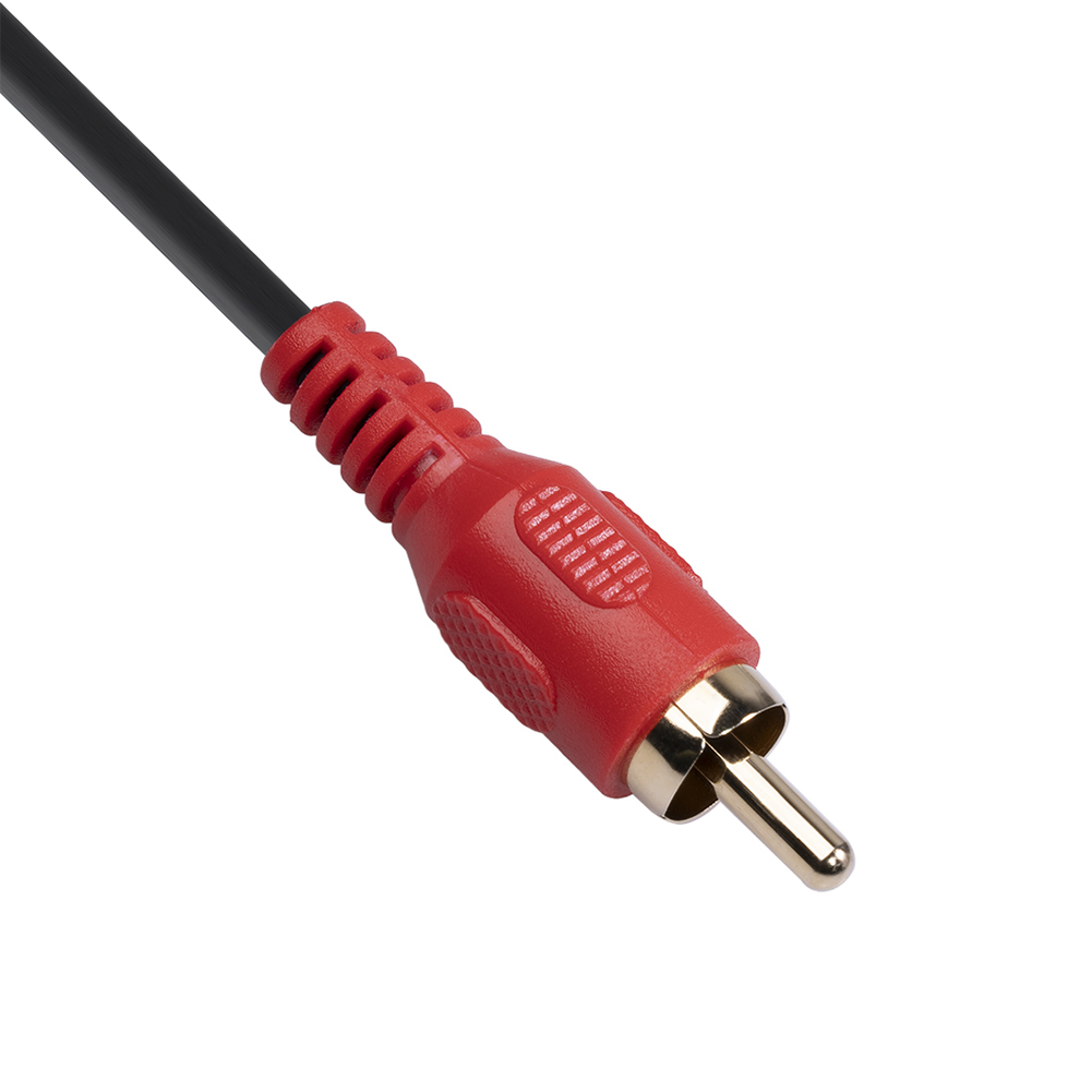 thumbnail image 3 of Cable Audio Estéreo 2 RCA A 1/4 Pulgada Y 6 35 Mm A 1 5 M/4 9 Pies, 3 of 10