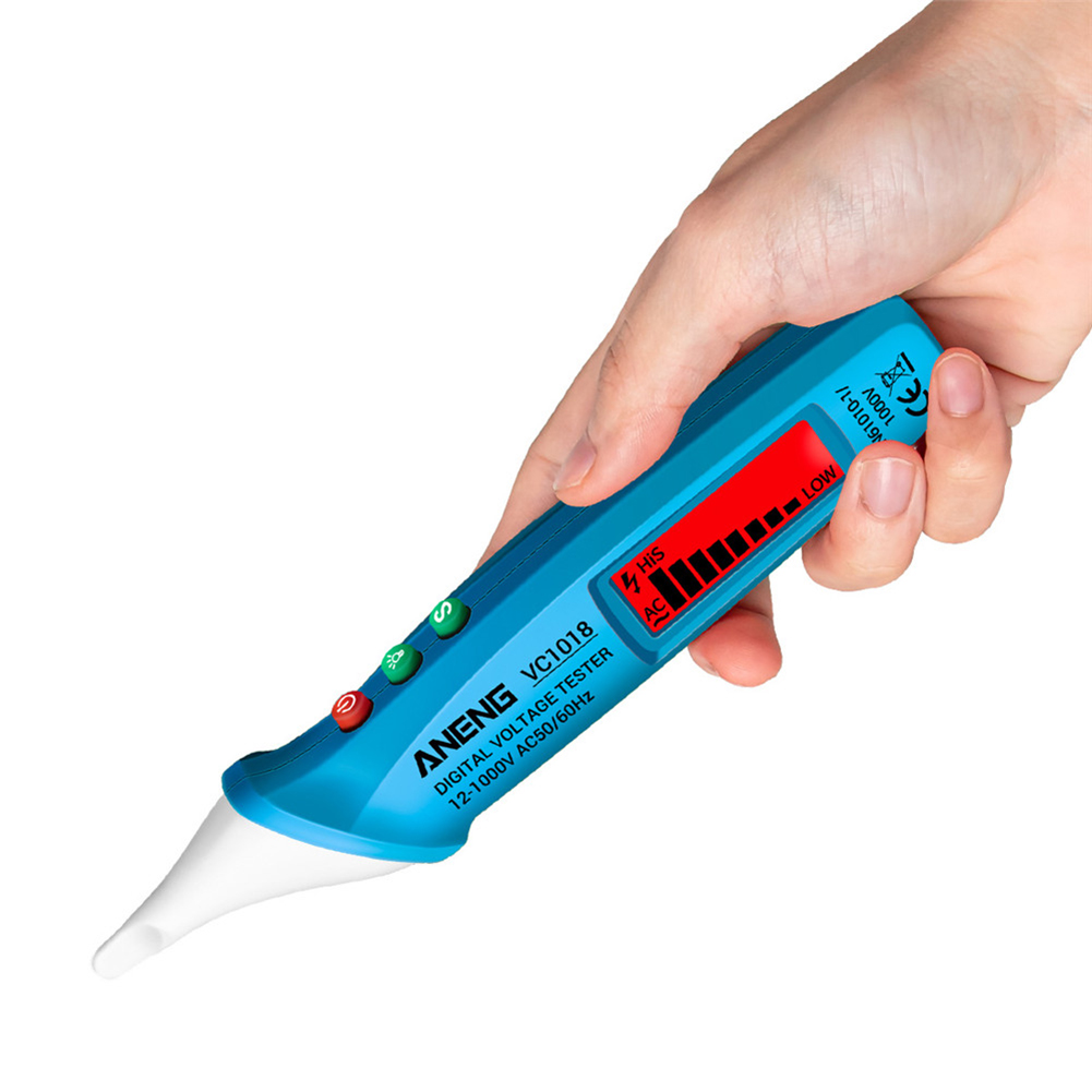thumbnail image 3 of Herramientas Eléctricas Sensor Tester Pen 1000V AC Medidor Voltaje Ehuebsd Azul, 3 of 10