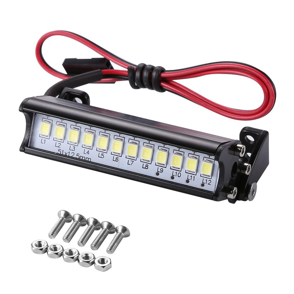 thumbnail image 2 of Techo Coche Modelo Universal 55mm 12 LED para Accesorios Escalada RC, 2 of 7