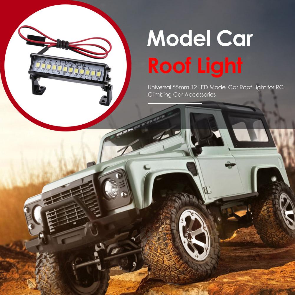 thumbnail image 4 of Techo Coche Modelo Universal 55mm 12 LED para Accesorios Escalada RC, 4 of 7