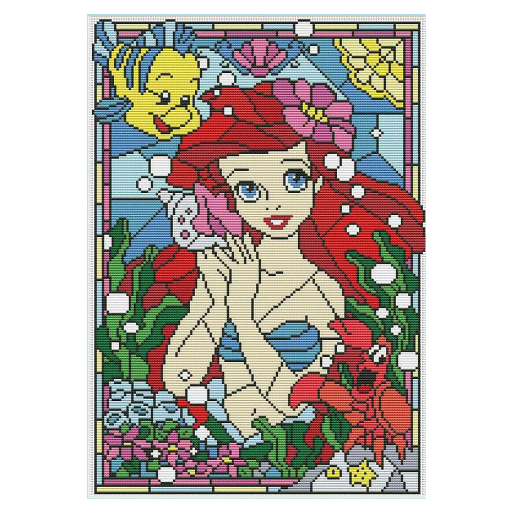 thumbnail image 2 of Kit Punto Cruz Con Dibujos Animados Hilo 11CT Bordado Anime Costura 30x40cm, 2 of 10