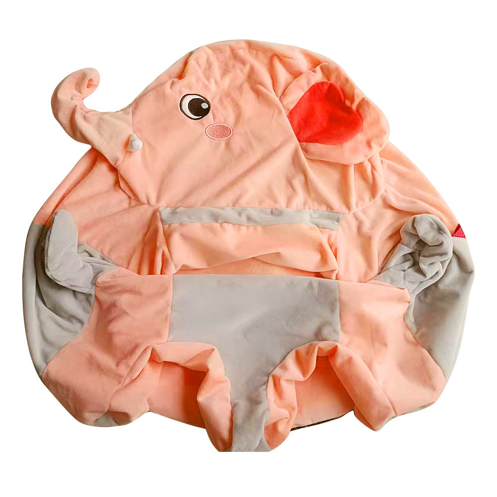 thumbnail image 3 of Ehuebsd Funda Asiento Apoyo para Sofá Bebé Silla Alimentación Felpa para A Sentarse (elefante), 3 of 10