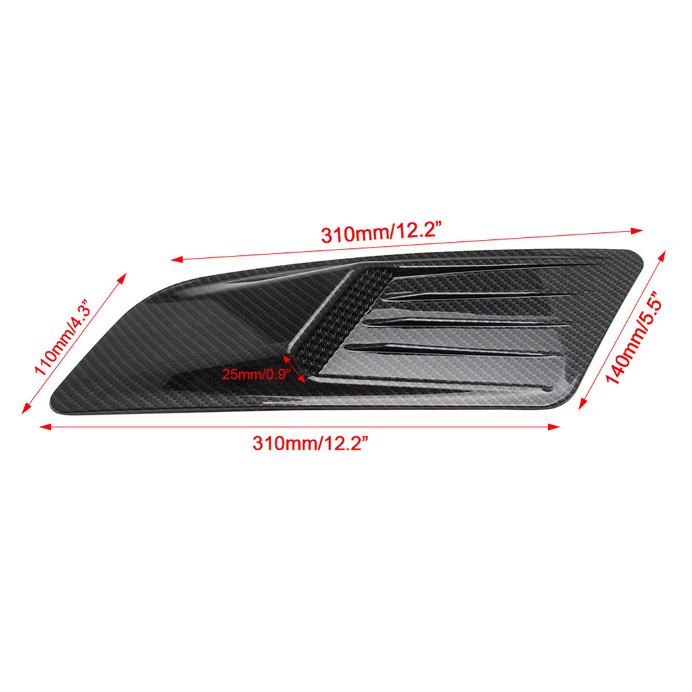 thumbnail image 5 of Respiraderos para Capó Btafrte Toma Aire para Ford Mustang 2015-2017 Fibra Carbono, 5 of 10