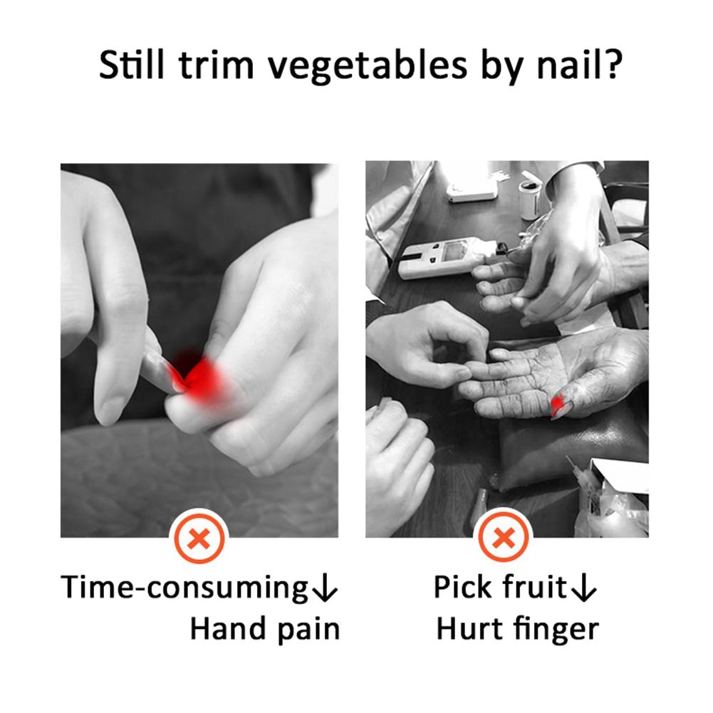 thumbnail image 3 of Thumb Guards Cutter Beans Picker Plant Picking Tool Utensilio (M), 3 of 10