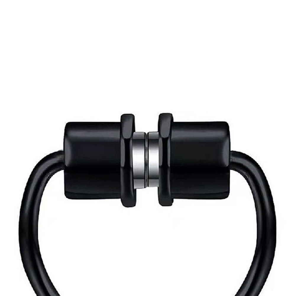 thumbnail image 4 of Aro Nariz Herradura Aro C Clip Anillos Septum Aro Piercing Falso (Negro), 4 of 10