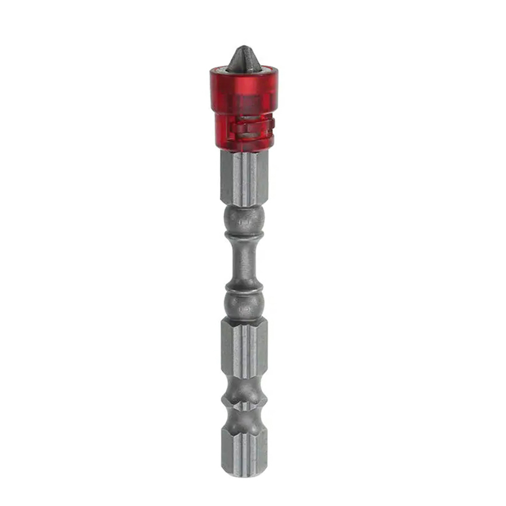 thumbnail image 1 of Herramientas Broca Anillo Color Una Sola Cabeza Cabeza Tornillo Posicionamiento S2 Cabeza Destornillador Neumático Eléctrico Anillo Aluminio (cabeza Única Roja), 1 of 10