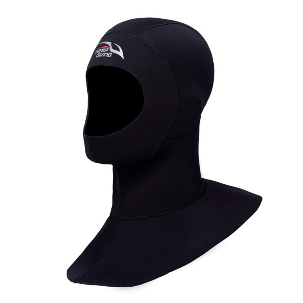 thumbnail image 2 of Gorro Cálido para Nadar en Invierno Buceo Con Capucha 3mm Mantener El Sombrero Hombro Snorkel, 2 of 10