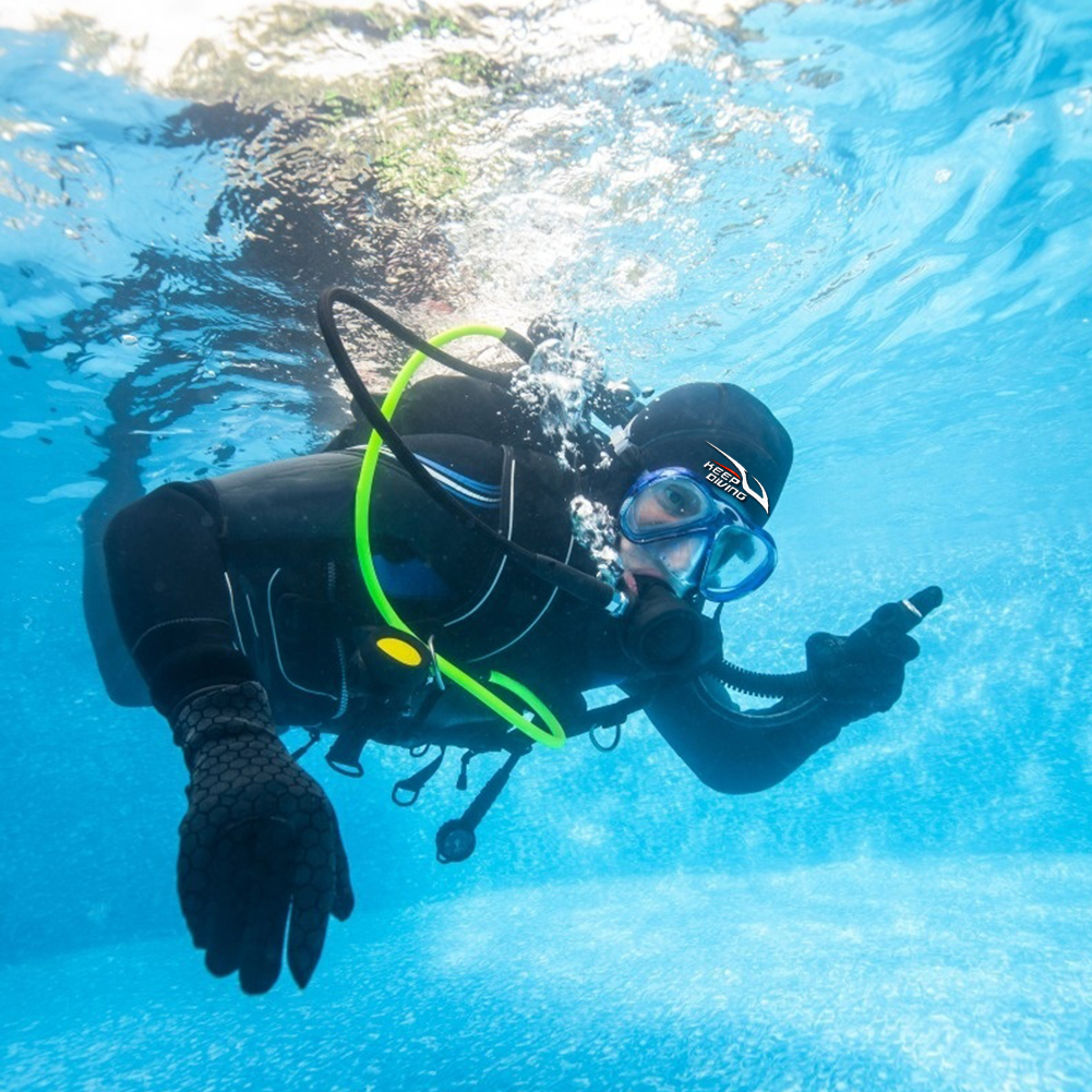thumbnail image 5 of Gorro Cálido para Nadar en Invierno Buceo Con Capucha 3mm Mantener El Sombrero Hombro Snorkel, 5 of 10