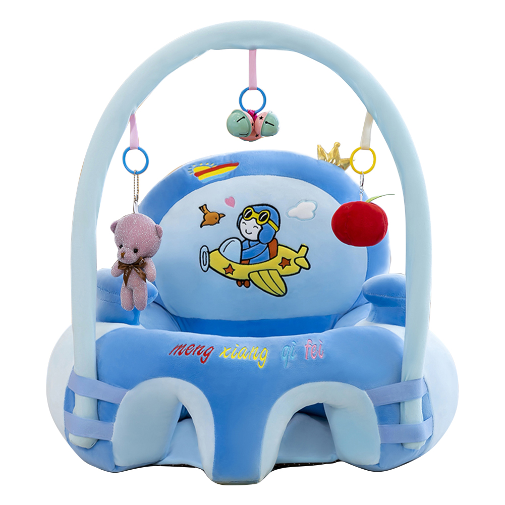 thumbnail image 3 of Funda para Asiento Sofá Seguridad Felpa Silla Sin Algodón oscuro azul Likrtyny, 3 of 10