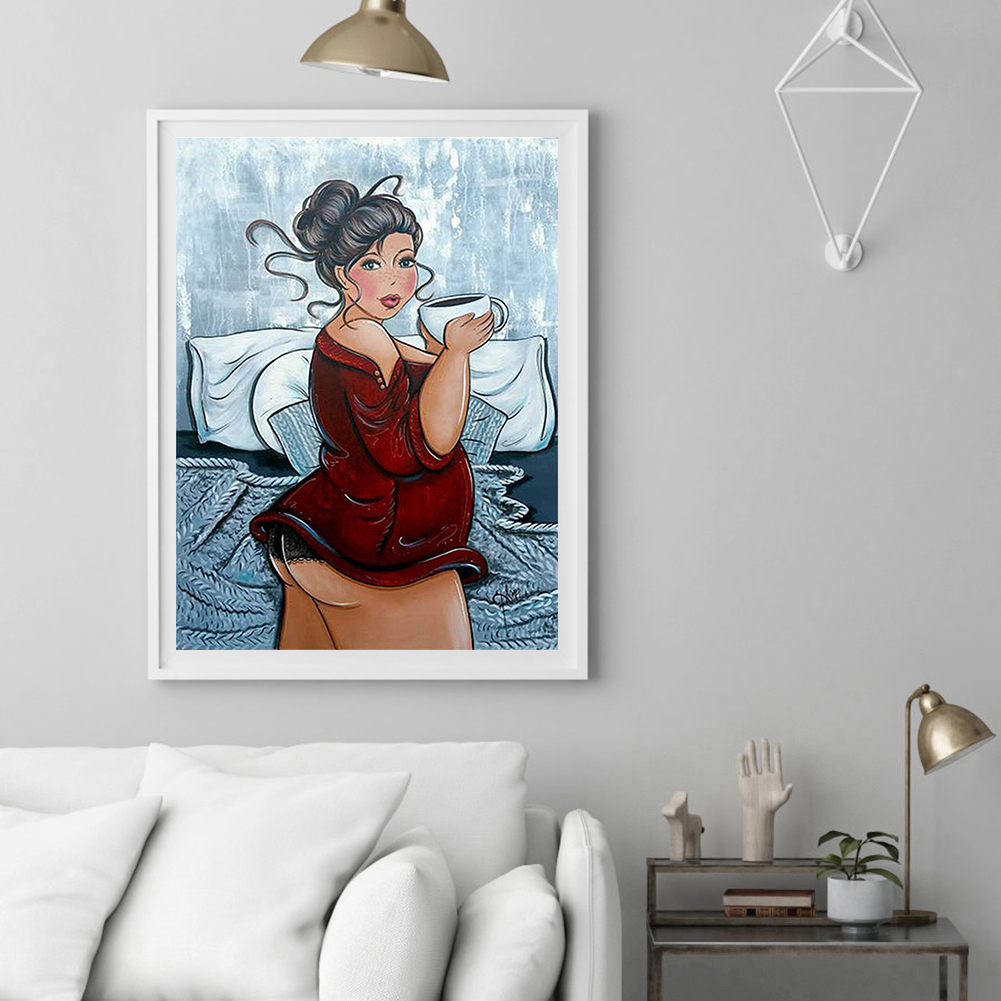 thumbnail image 5 of Taladro 5D Kit Mujer Gorda Felicidad DIY (sz706), 5 of 10