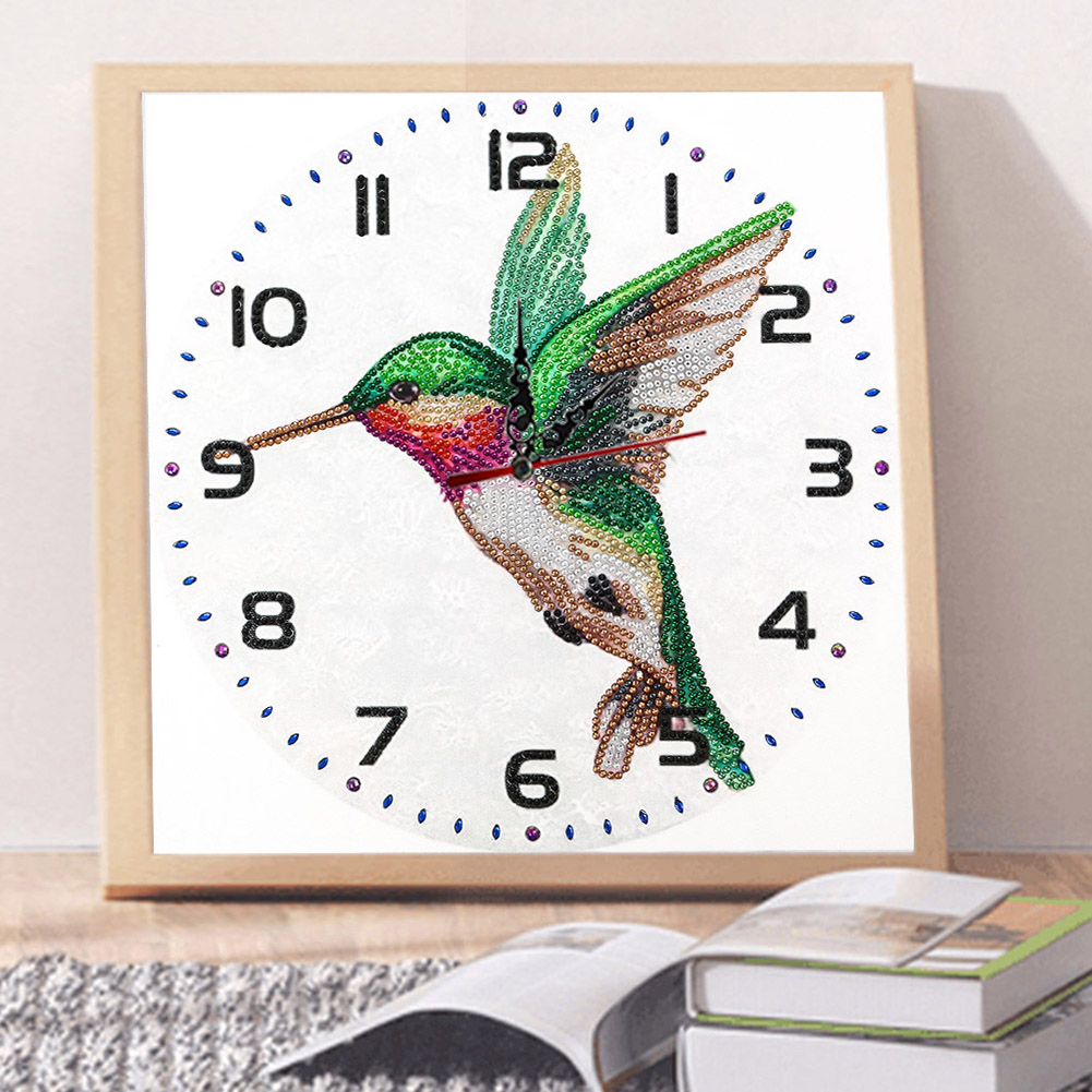thumbnail image 4 of Reloj de Diamantes Imitación Ygjytge Forma Especial Diamante Mosaico 5D DIY, 4 of 10