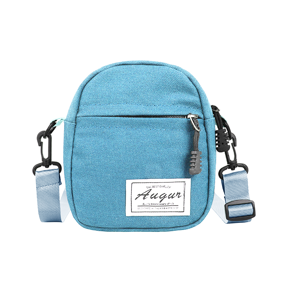thumbnail image 3 of Bolso Mensajero para Mujer Cartera Informal Lona Con Telas Combinadas Mini Hombro A La, 3 of 10