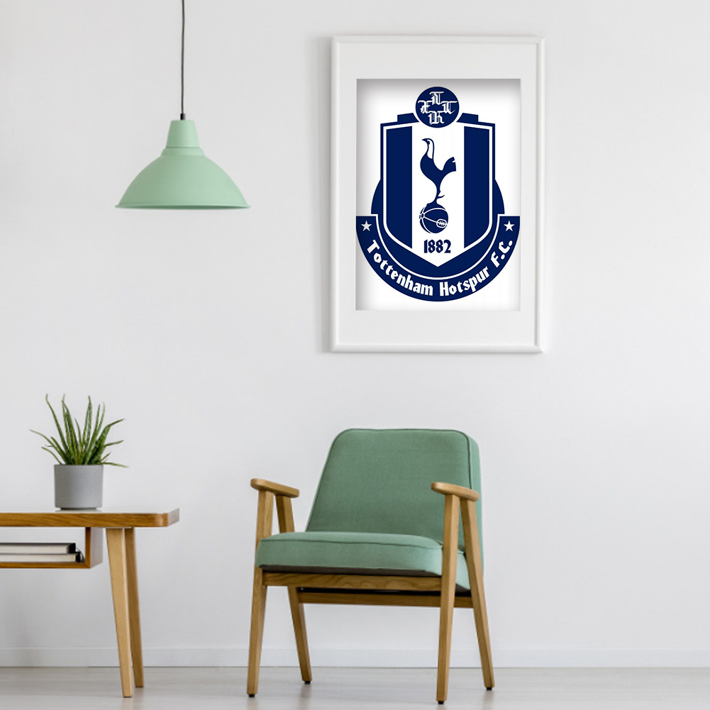 thumbnail image 5 of Diamante Football Club Logo Serie Abstracta Diamante Resina 30 * 40 CM (A2726) 8 Colores, 5 of 10