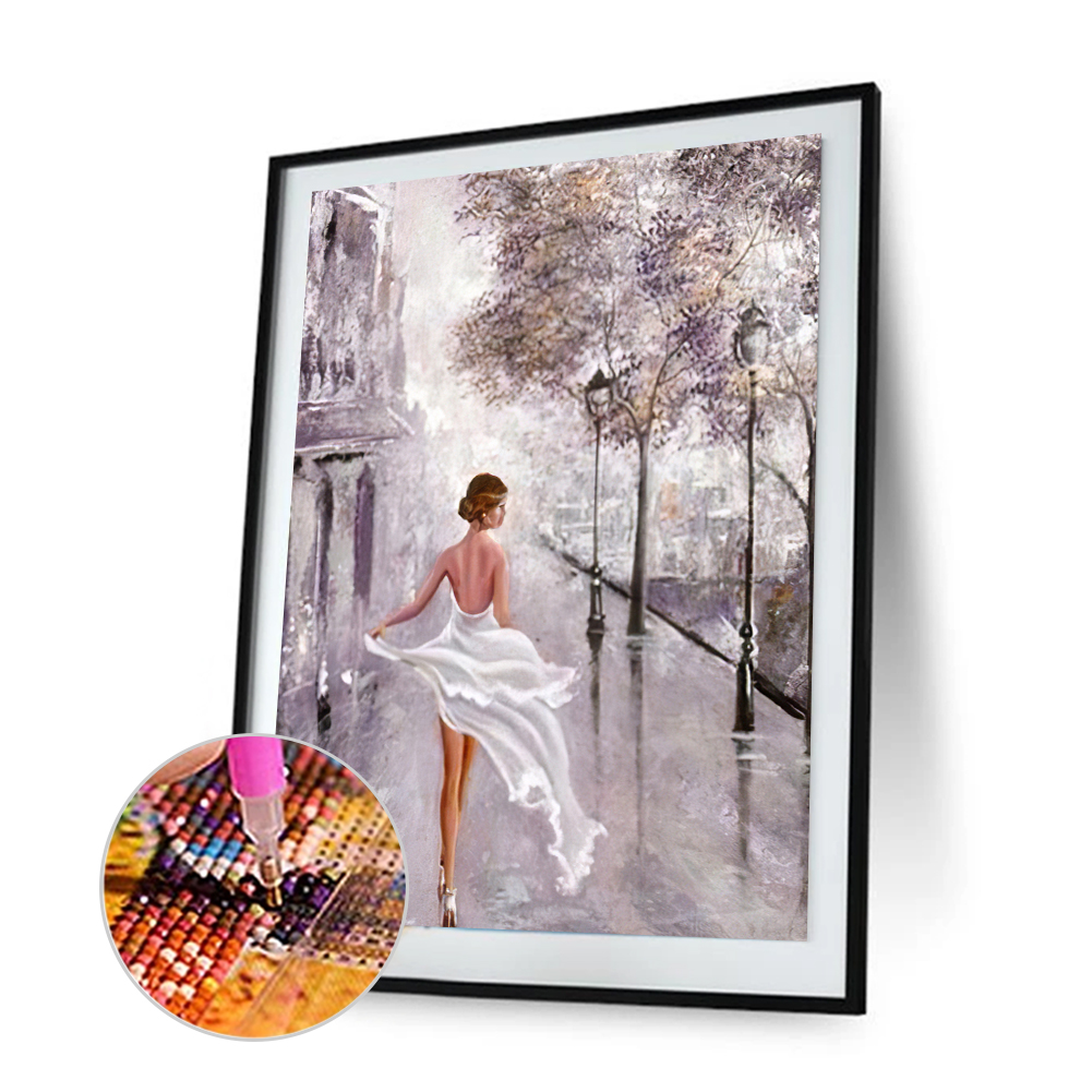 thumbnail image 5 of 5D DIY Pintura Al Óleo Calle Taladro Rhinestone Imagen Kit Cgtredaw, 5 of 10